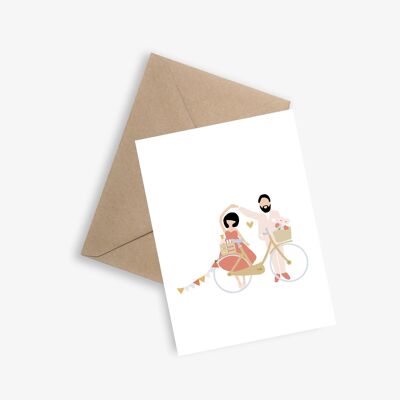 Simple Wedding Card - LE JOLI JOUR