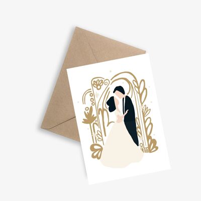 Carte Mariage - SOUS L'ARCHE