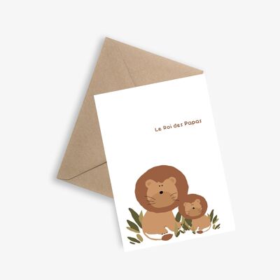 Father's Day Card - THE KING OF DADDS