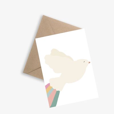 Message Card - FLIGHT OF THE DOVE