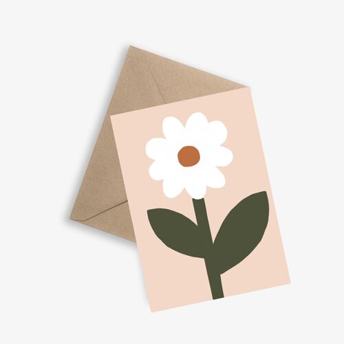 Carte Message - HISTOIRE DE FLEURS