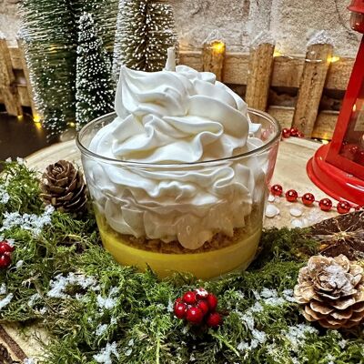 Gourmet candle “Lemon Meringue”