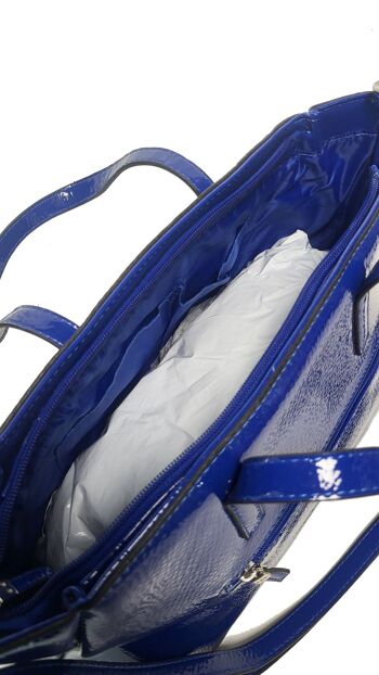 Sacs à main/sacs à bandoulière Carpisa laqué bleu électrique 6