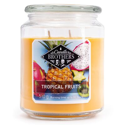 Candela profumata Frutti Tropicali - 510g