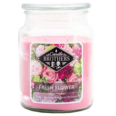 Bougie parfumée Fleur Fraîche - 510g