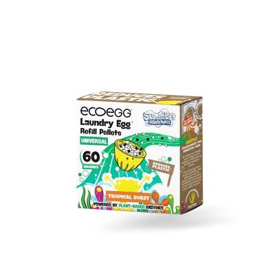 ecoegg X SpongeBob Nachfüllpackung Tropical Universal 60 Wäschen