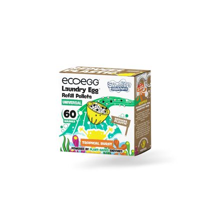 ecoegg X Bob Esponja Recambio Tropical Universal 60 dosis