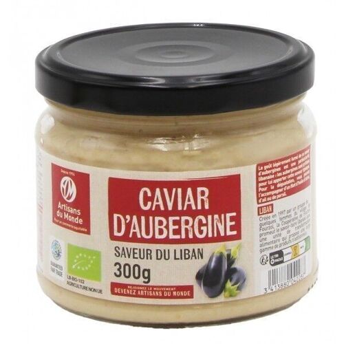 Caviar d'aubergine bio - 300 g