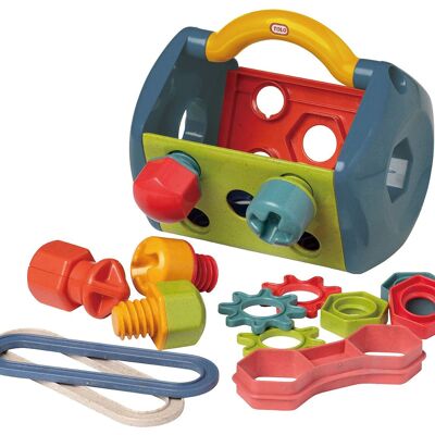 Caja de herramientas de juguete Tolo Bio