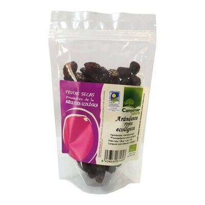 ORGANIC RED BLUEBERRIES WITH CANE SUGAR 125 gr