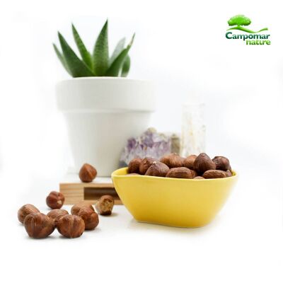 ORGANIC RAW PEELED HAZELNUTS 1 kg