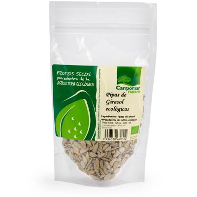 PIPAS DE GIRASOL MONDADAS ECOLÓGICAS 125 gr