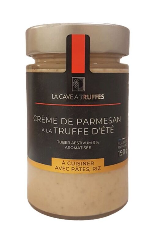 Sauce Crémeuse au Parmesan et à la Truffe d'Eté 2% aromatisée