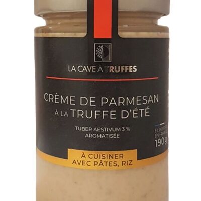 Cremige Parmesan- und Sommertrüffelsauce mit 2 % Aroma