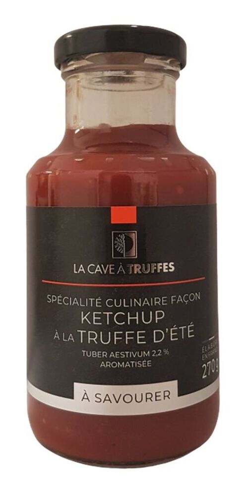 Préparation culinaire façon Ketchup à la Truffe d’Eté 1,1% aromatisée