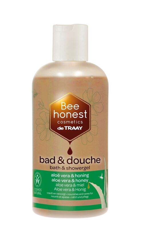 BEE HONEST COSMETICS BATH & SHOWER ALOE VERA & HONEY 250ML