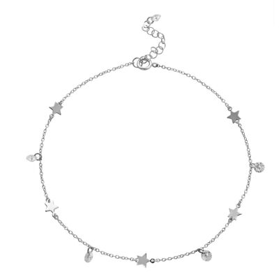 Eve Anklet - Mint Flower