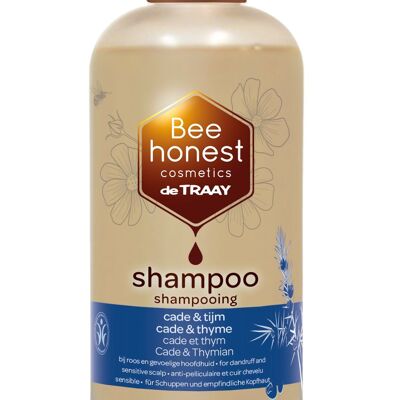 BEE HONEST COSMETICS SHAMPOOING CADE & THYM 250ML (ANTI-PELLICULAIRE)