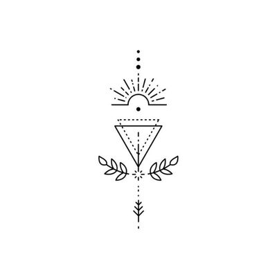 Tatouage éphémère Sioou - Crépuscule floral x5