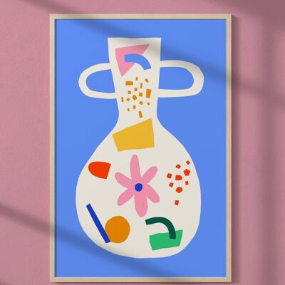 Poster Il vaso dei colori