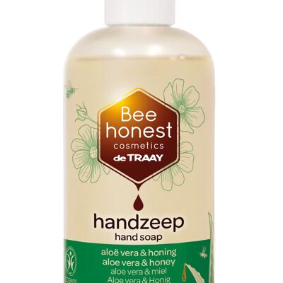BEE HONEST COSMETICS HAND SOAP ALOE VERA & HONEY 250ML