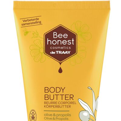 BEE HONEST COSMETICS BODY BUTTER OLIVE & PROPOLIS 150ML