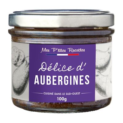 Délice d'aubergines 100g - mes p'tites recettes