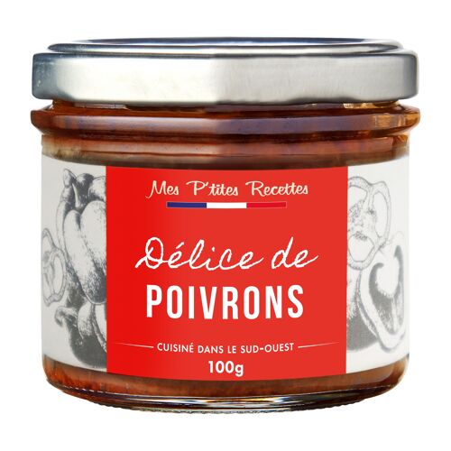 Délice de poivron 100g - Mes p'tites recettes