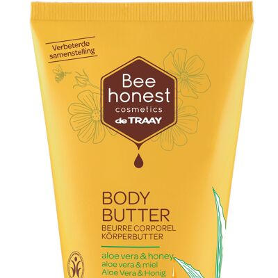 BEE HONEST COSMETICS BODY BUTTER ALOE VERA & HONEY 150ML