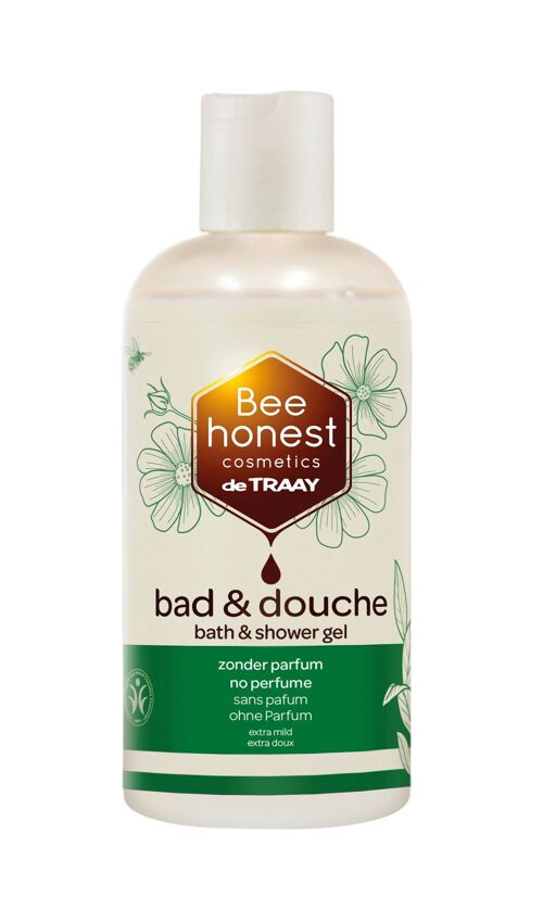 BEE HONEST COSMETICS BATH & SHOWER NO PERFUME 250ML