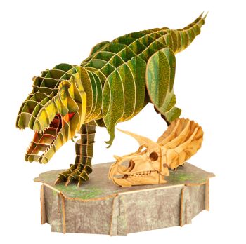Figurine enfichable 3D T-Rex 2