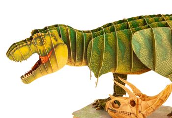 Figurine enfichable 3D T-Rex 3