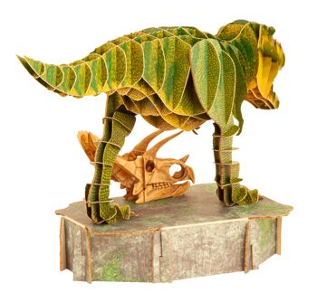 Figurine enfichable 3D T-Rex 4