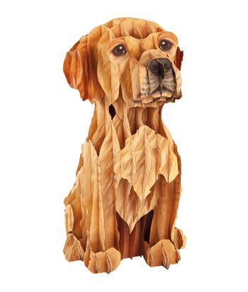 Figurine de chien enfichable 3D 1