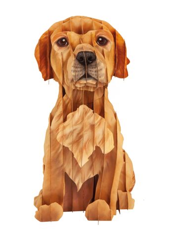 Figurine de chien enfichable 3D 2
