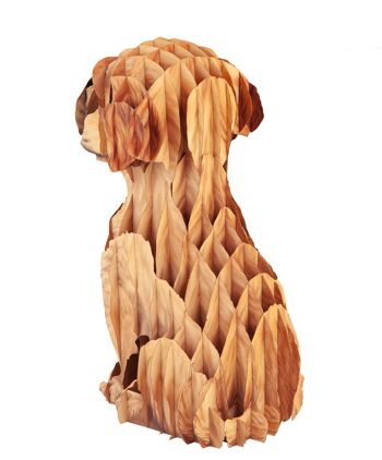 Figurine de chien enfichable 3D 4
