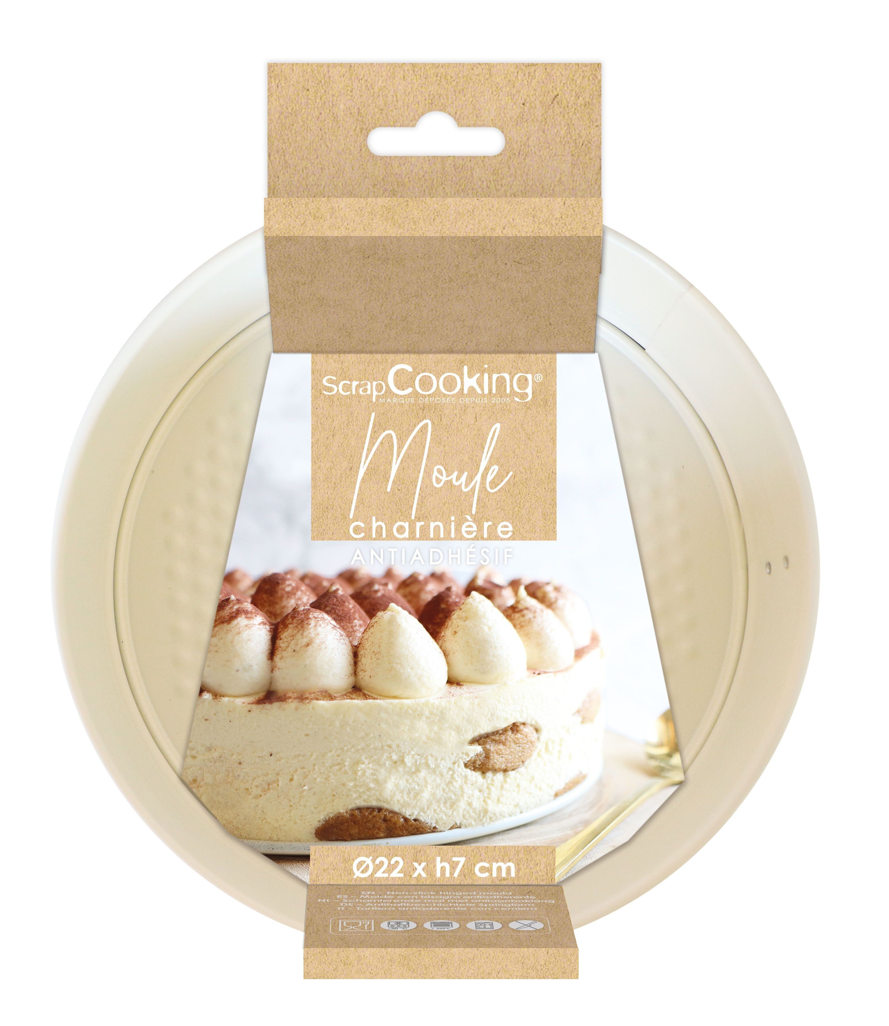 Stampo apribile antiaderente Ø22 cm