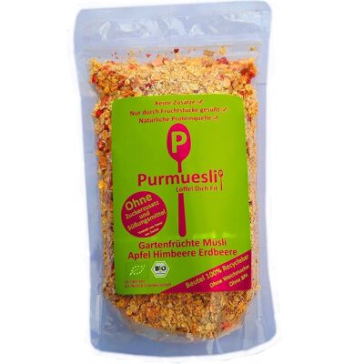 BIO - Garten Früchte Müsli Apfel, Himbeere, Erdbeere