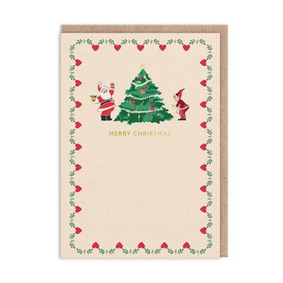 Cath Kidston Santa Christmas Card (9703)