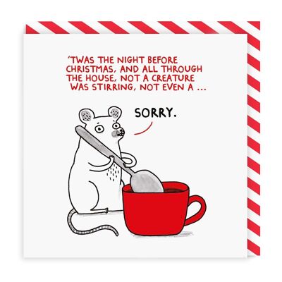 Twas The Night Before Christmas Greeting Card (832)