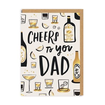 Grußkarte „Cheers To You Dad“ (7094)