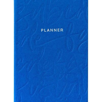 Agenda A5ish con calligrafia blu (6295)