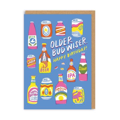 Older Budwiser Birthday Card (9216)
