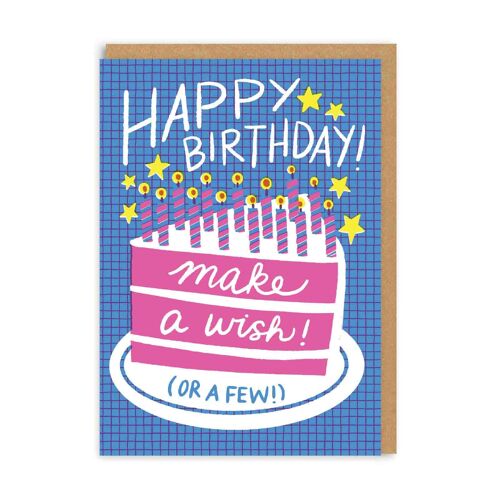 Make A Wish Birthday Card (9217)
