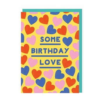 Carte de vœux d'amour d'anniversaire (9227) 1