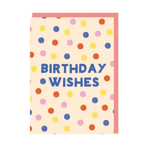 Polka Dot Birthday Card (9229)