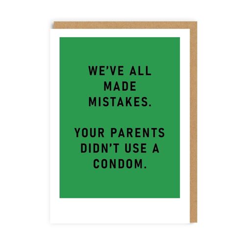 We've All Made Mistakes Greeting Card (9253)