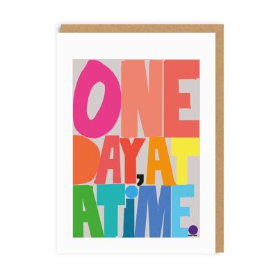 One Day At A Time Greeting Card (8270)