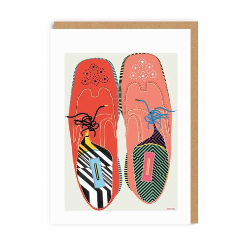 Brogues Greeting Card (8271)