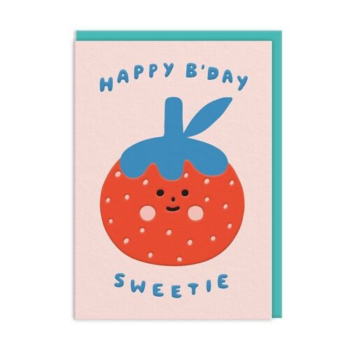 Sweetie Strawberry Birthday Card (10451)